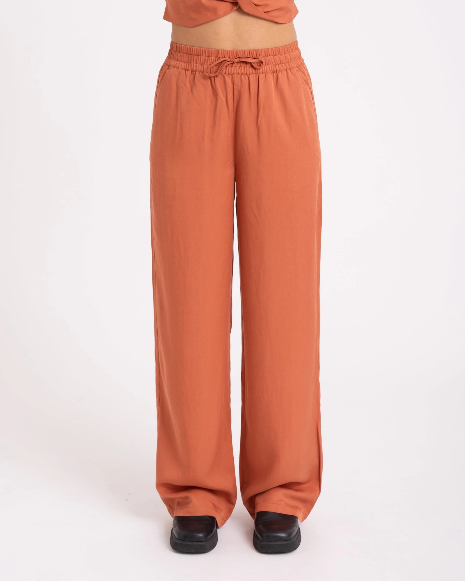 TILTIL Toni Tencel Pants Rust