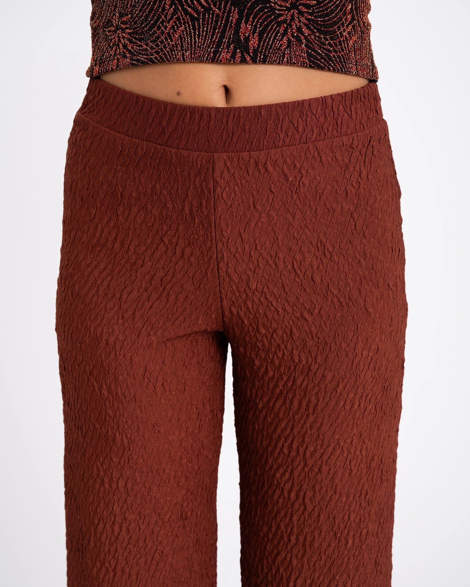TILTIL Torry Pants Structure Rust