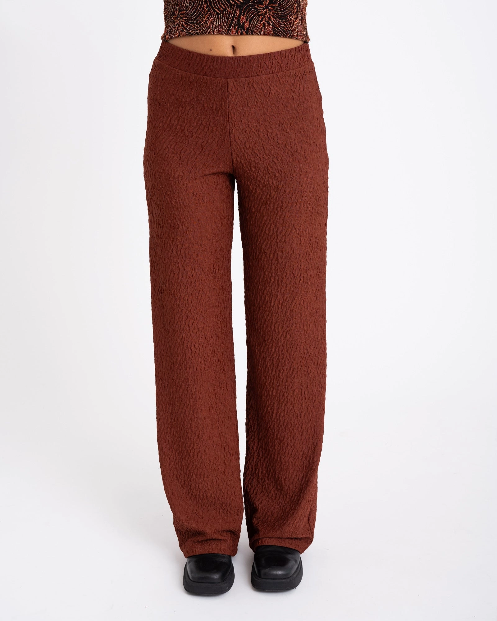 TILTIL Torry Pants Structure Rust