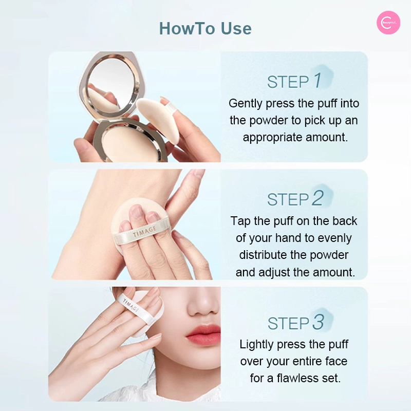 TIMAGE Soft Focus Airy Veil Powder Compact