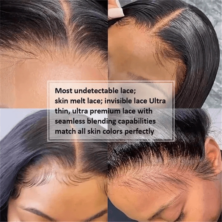 Tuneful Undetectable HD Lace #1B/30 Highlight 13×4 Full Frontal Wigs 5x5 HD Lace Body Wave Wigs