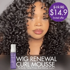 US Only | Wig Curl Mousse with Coconut Oil & Shea, Bounceable Curls, Strong Hold, Frizz Control Styling