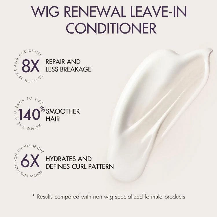 US Only | Wig Renewal™ Complete 6pcs Wig Care Set for Frizz-Free & Revitalized Hair, One Set Meets All Wig Care Demands