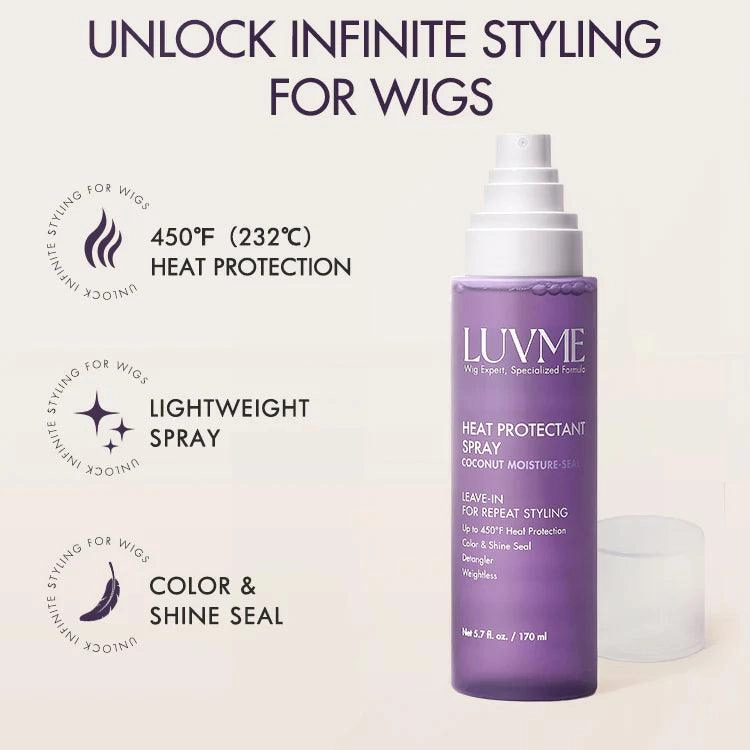 US Only | Wig Renewal™ Complete 6pcs Wig Care Set for Frizz-Free & Revitalized Hair, One Set Meets All Wig Care Demands