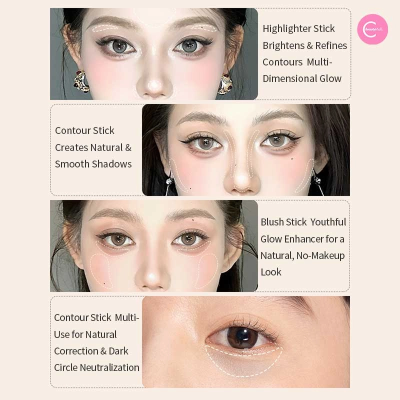 VEECCI 3-in-1 Contour Stick