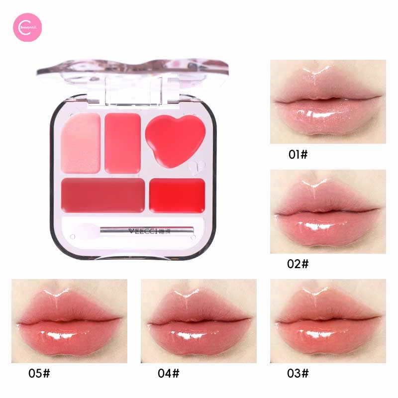VEECCI Customizable Lip Gloss Palette