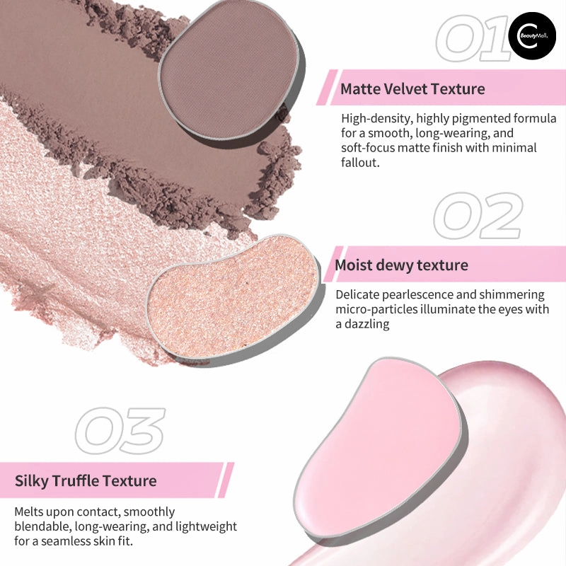 VEECCI Grand Artist 7-Color  Eyeshadow Palette
