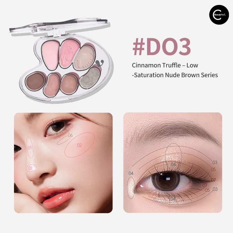 VEECCI Grand Artist 7-Color  Eyeshadow Palette