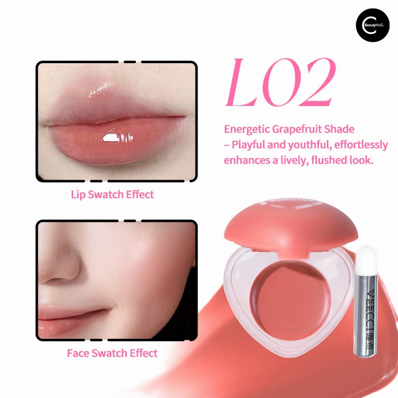 VEECCI Multi-Use Lip & Cheek Balm
