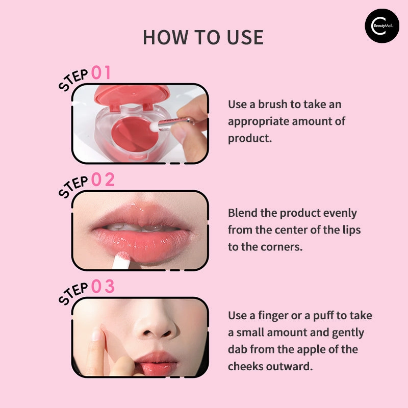 VEECCI Multi-Use Lip & Cheek Balm