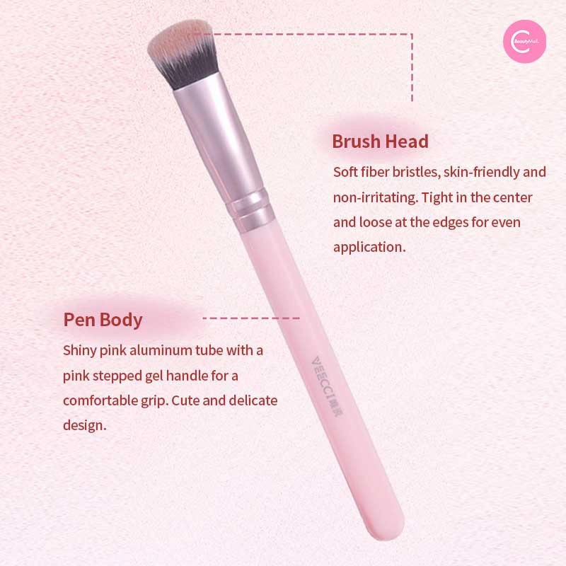 VEECCI Triangular Highlighting Brush