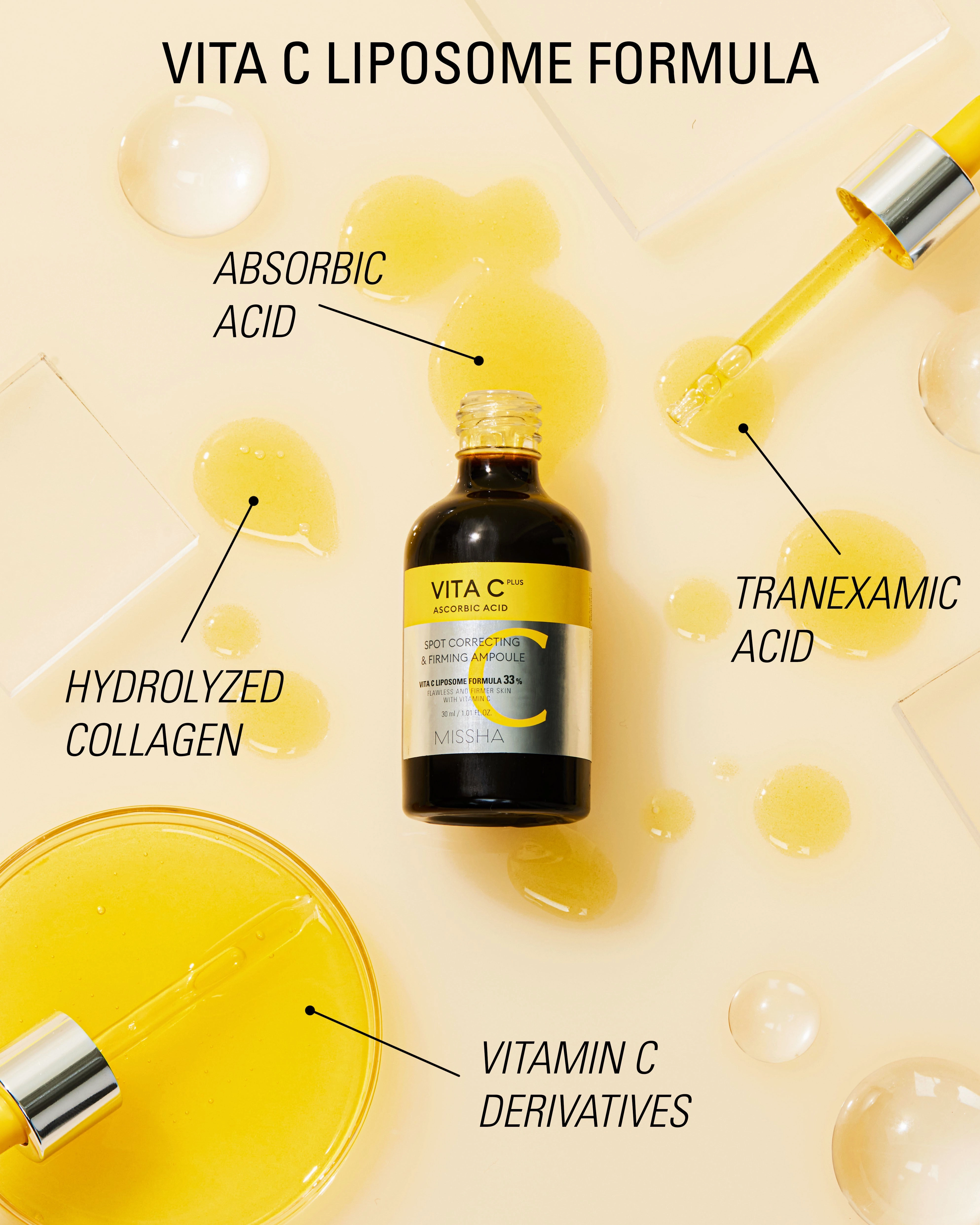 Vita C Brightening K-Beauty Skincare Routine Kit