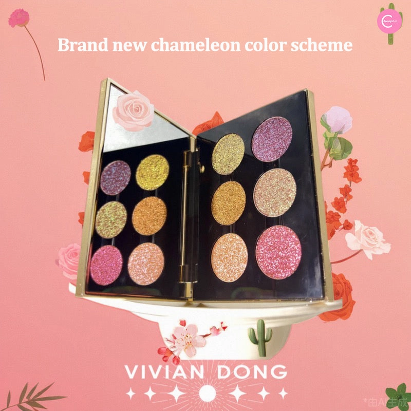 Vivian Dong Enchantress Six-Color Eyeshadow Palette