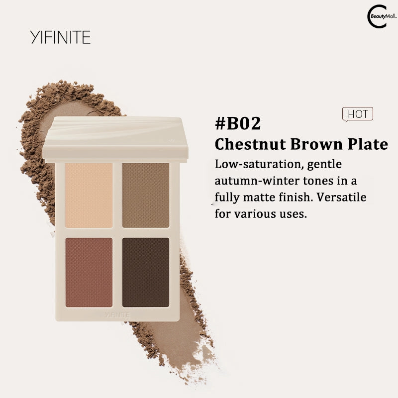 Yifinite Quad Eyeshadow Palette