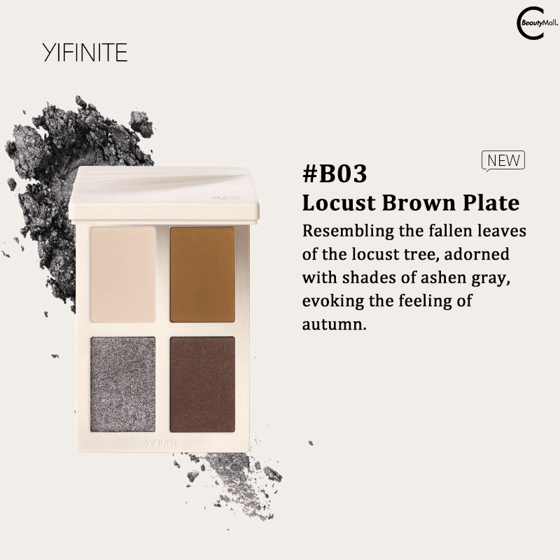 Yifinite Quad Eyeshadow Palette